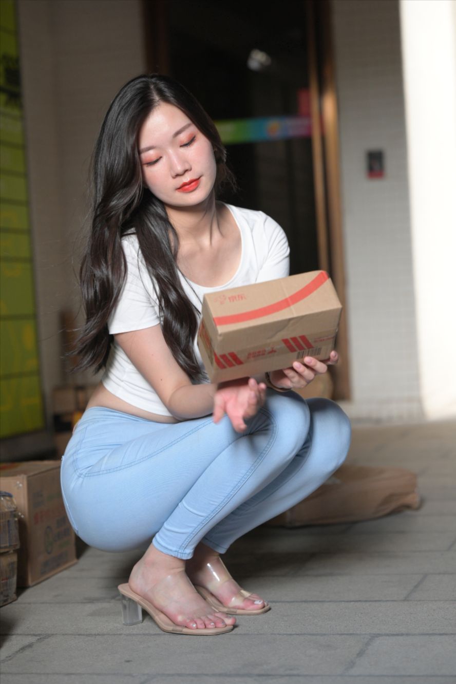 图片[8]-紧身牛仔裤(套图+视频)-街拍图满多