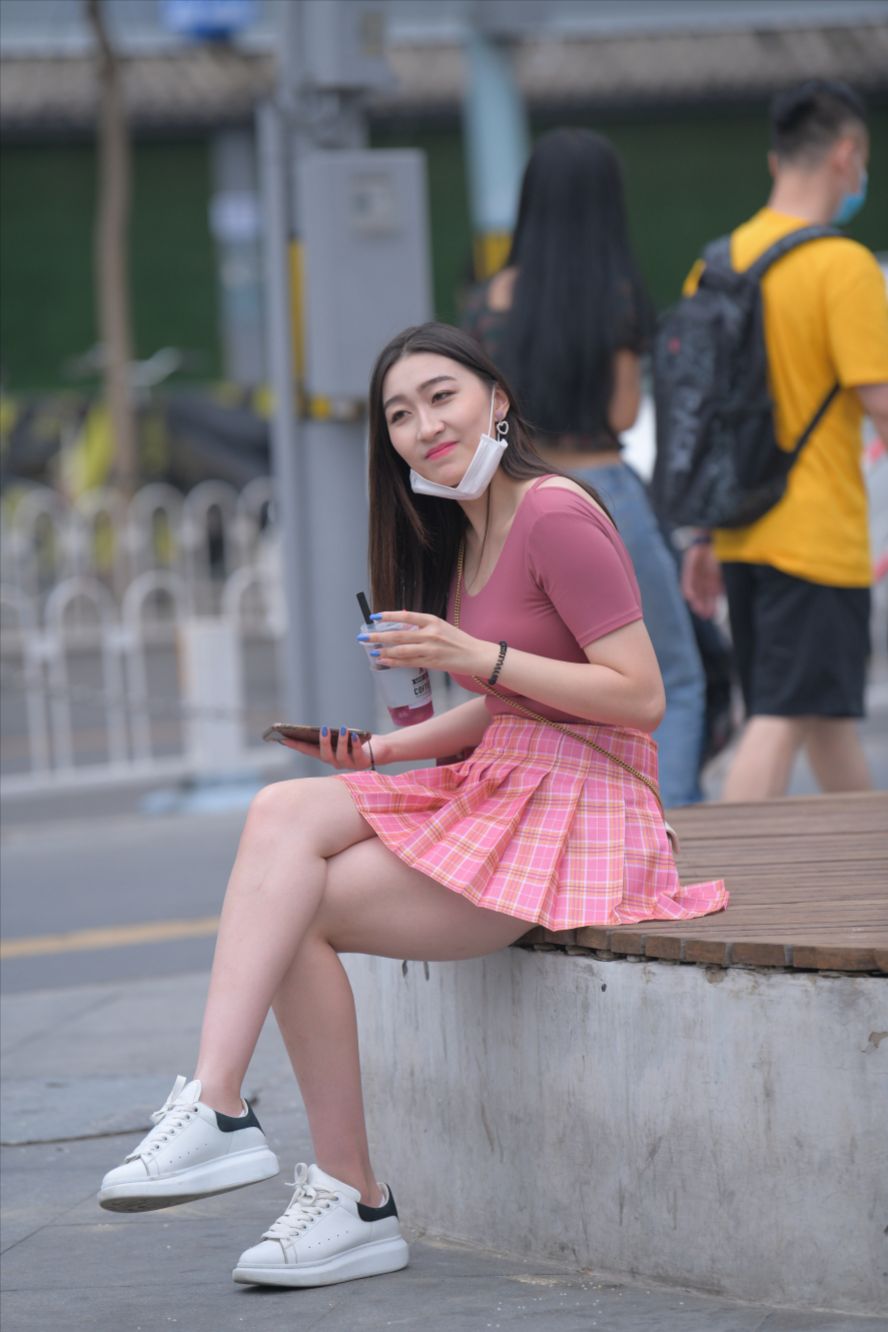 短裙-街拍图满多