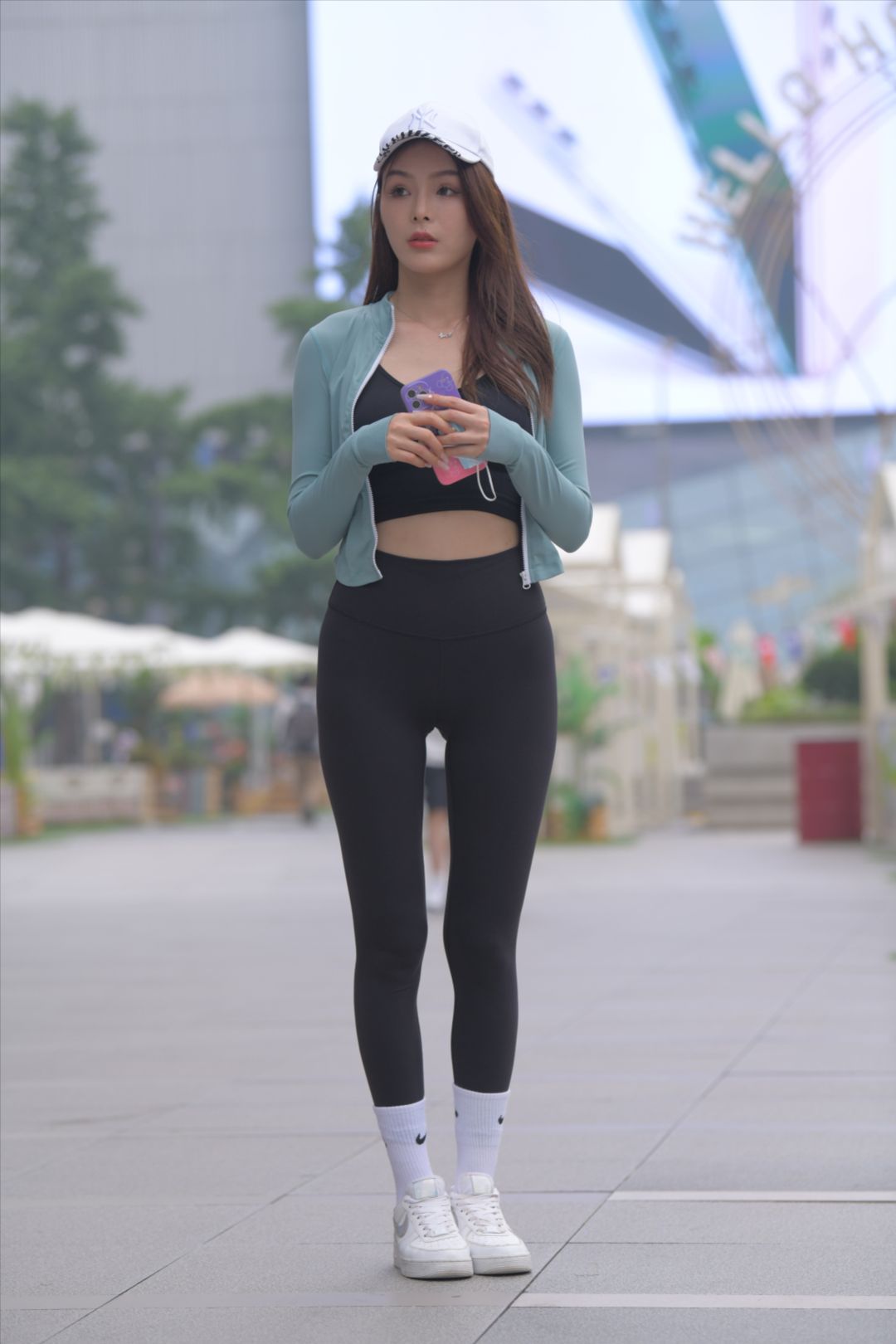图片[3]-性感黑色瑜伽(套图+视频)-街拍图满多