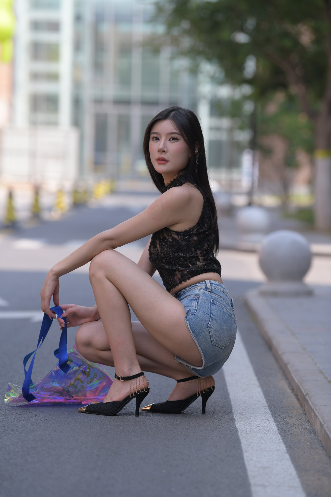 蓝了抱歉-街拍图满多