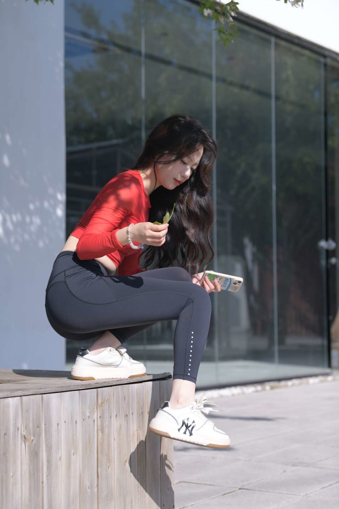 图片[5]-[一始专区] 花小雅(套图+视频)-街拍图满多